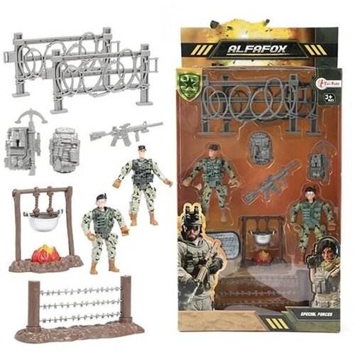 Magaza Alfafox vojni set + prepreke Cene