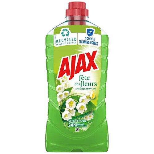 Ajax sred.flowers of spring zeleni 1l Slike