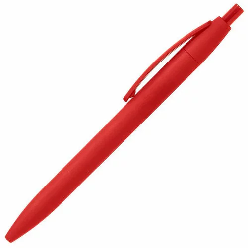  Kemični svinčnik Visby, gumiran, rdeč
