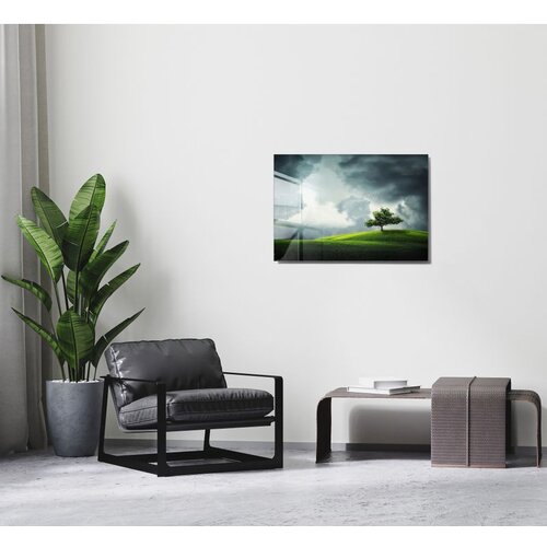WALLXPERT Dekorativna slika od kaljenog stakla 30 x 45 cm - Vi&scaron;ebojna Cene