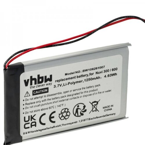  Baterija za Garmin Nüvi 300 / 350 / 600 / 680, 1250 mAh Cene