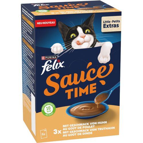  Ekonomično pakiranje Felix Sauce Time 24 x 40 g - S okusom piletine i puretine Cijene