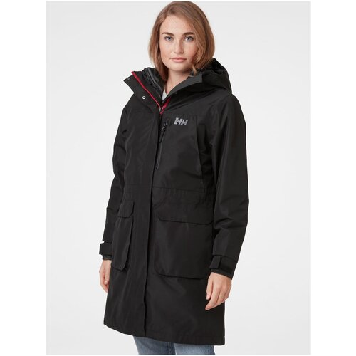 Helly Hansen Black Women's Winter Coat with Hood - Ladies Cene