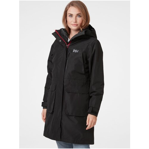 Helly Hansen Black Women's Winter Coat with Hood - Ladies Slike