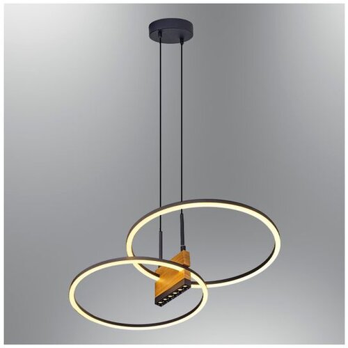 Opviq luster Round 1429-2A, LED 38 W, crni Cene