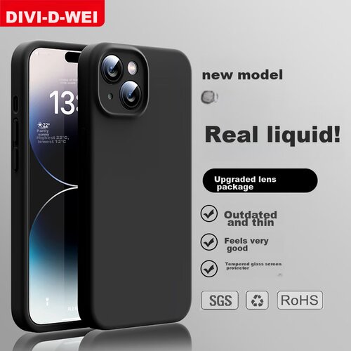  Divi Maska za mobilni telefon iPhone 14, Crna Cene