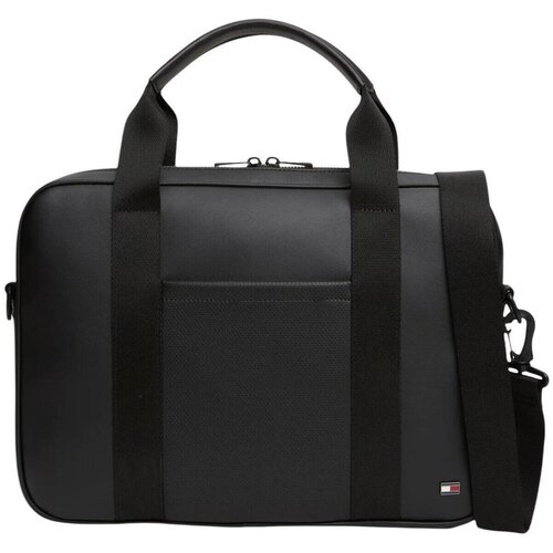 Tommy Hilfiger Torbe TH FOUNDATION COMPUTER BAG AM0AM14727 Črna Slike