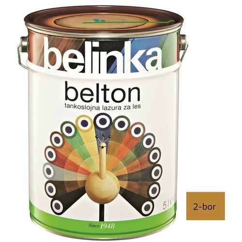 Belinka Tankoslojna lazura za les Belton (bor, 5 l) Cene