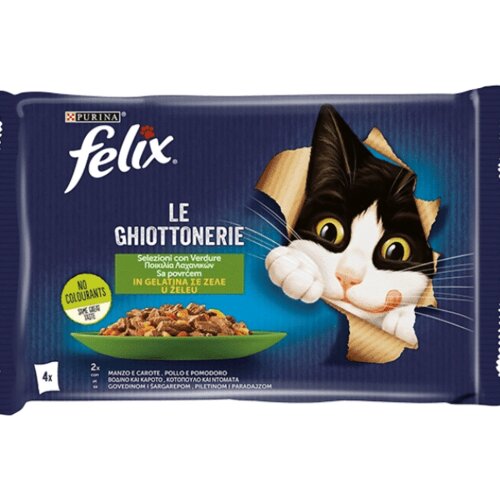 Felix purina Multipack Meso 4 x 85 g - 340 g Cene