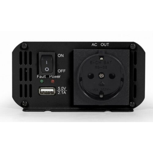 Gembird EG-PWC500-01 12V Auto inverter DC/AC 500W+USB port Cene