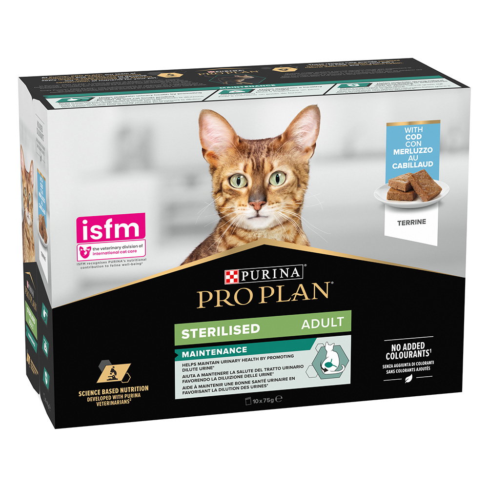 Purina PRO PLAN Sterilised Adult Maintenance 10 x 85 g - Bakalar Slike