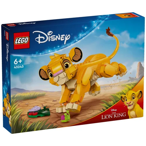 Lego® Disney Classic 43243 Simba, mali kralj lavova