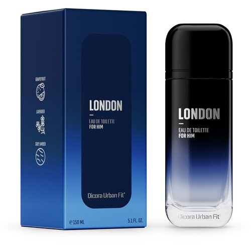 Dicora Mu&amp;scaron;ka toaletna voda London For Him, EDT, 150 ml Slike