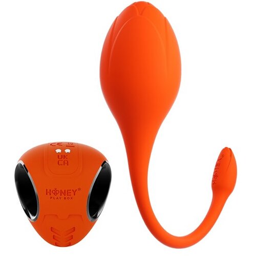 HoneyPlayBox - LILI App-Controlled Egg Vibrator Orange Slike