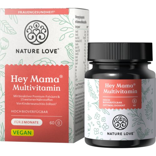 Nature Love Hey Mama Multivitamin - 60 kaps. Slike