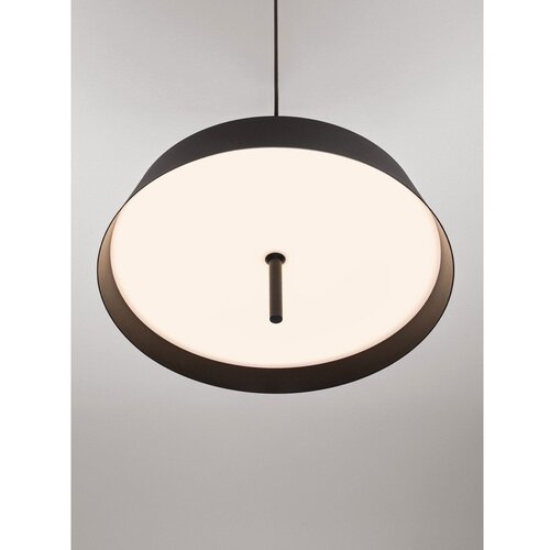 Nova Luce Mat crna LED viseća svjetiljka aluminijska s mogućnosti zatamnjivanja &amp;oslash; 45 cm Velio &amp;ndash; Slike