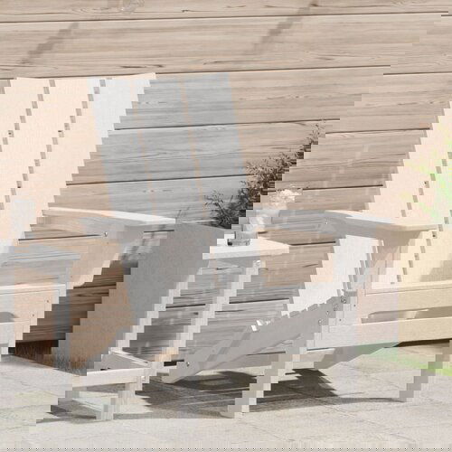 vidaXL sklopivi Adirondack stol Bijeli 74.5x80.5x90 cm HDPE Cene