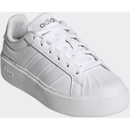 Adidas patike za djevojčice Streettalk Bold J, KI1797, bijele Cijene