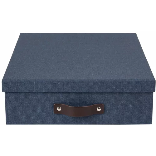Bigso Box of Sweden Modra škatla za shranjevanje Oskar