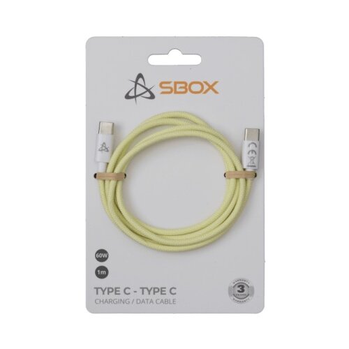 S Box Kabl Type C / Type C - 60 W zuti Slike