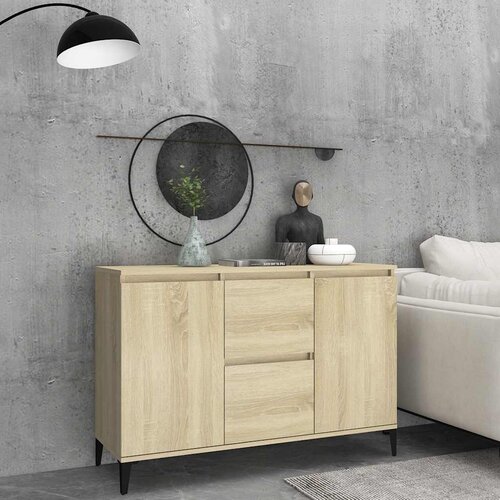  Komoda boja hrasta sonome 102x35x70 cm od konstruiranog drva Cijene