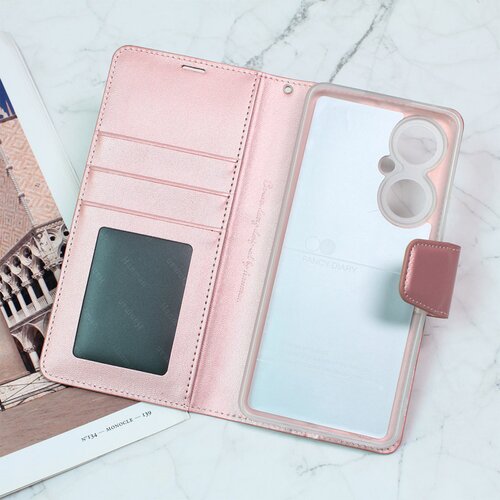  Maska za Huawei Nova 11i na preklop Hanman Mill roze Slike