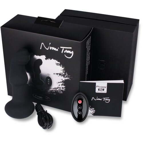 Nomi Tang - vrtljivi analni vibrator s kroglicami (črn) Cene