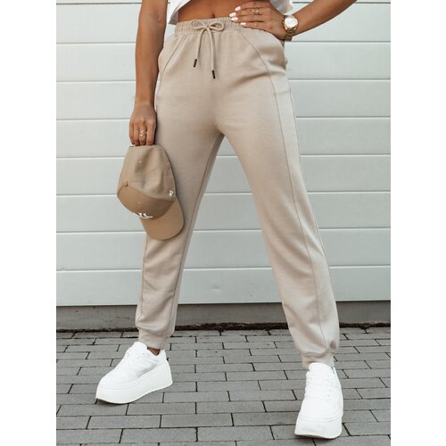 DStreet Women's sweatpants SMILL beige Slike