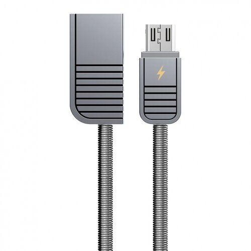 Remax data kabl Linyo micro USB RC-088m sivi 1m Slike