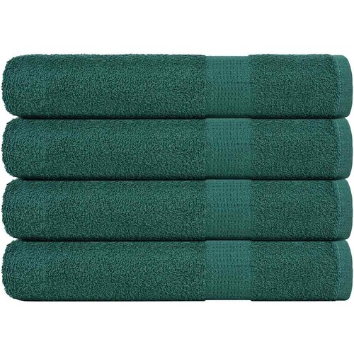 Furnova Brisače za savno 4 kos zelena 80x200 cm 360 g/m² 100% bombaž, (21916868) Cene