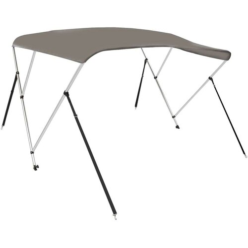 vidaXL Tenda bimini s 3 luka siva 184 x 189 x 135 cm Cijene