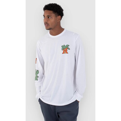Hurley Oz Majica z dolgimi rokavi white Slike