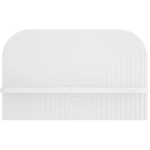 Zidna polica 2 kom. Bijela 60 x 13 5 x 37 5 cm Prerađeno drvo - Bijela 60 cm Slike