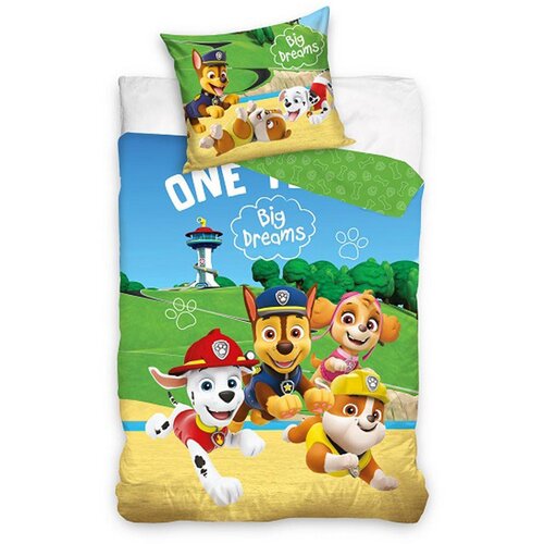 Paw Patrol otroška posteljnina 135/200 cm tkanina Cene