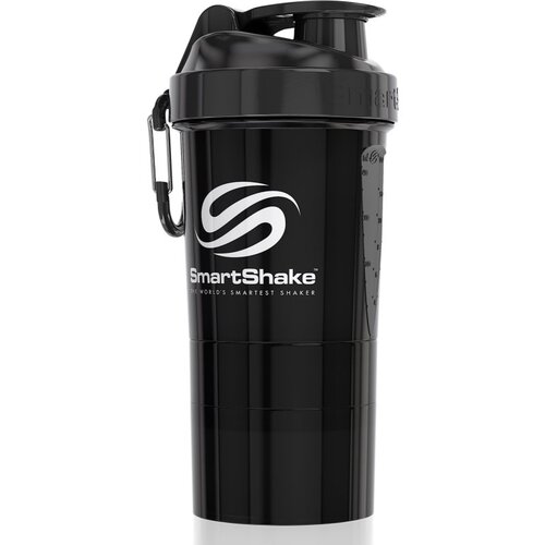 Smartshake Original2GO športni shaker + rezervoar barva Gun Smoke Black 600 ml Cene