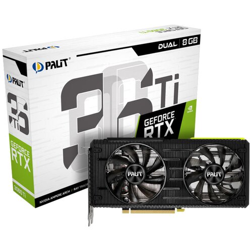 Palit GeForce RTX 3060 Ti Dual 8GB GDDR6 (NE6306T019P2-190AD) gaming grafična kartica Cene