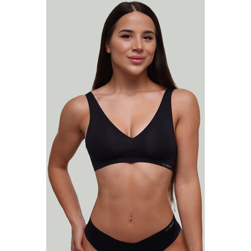GymBeam Seamless grudnjak Black Slike