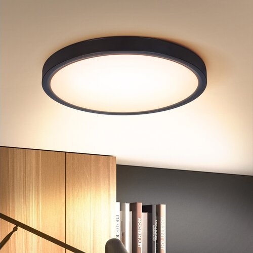  Brilagi-LED prigu&amp;scaron;iva svetiljka ESTELA LED/36W/230V 3000-6500K prečnik 30 cm crna+daljinski upravljač Slike