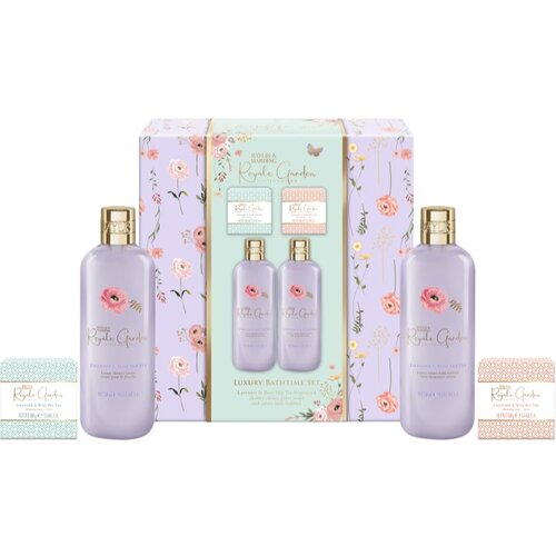 Baylis &amp;amp; Harding Royale Garden Lavender &amp;amp; Rose Hip Tea darilni set za kopel Slike