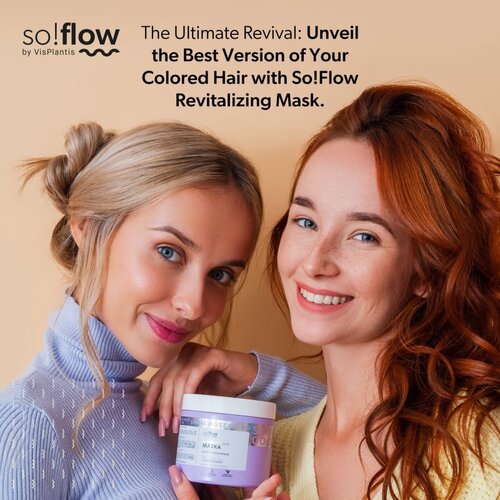 SoFlow Revitalizing Mask intenzivna revitalizacijska maska za barvane lase 400 ml Slike