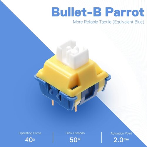 Redragon Bullet-B A113 mehanska stikala 24 kosov Cene