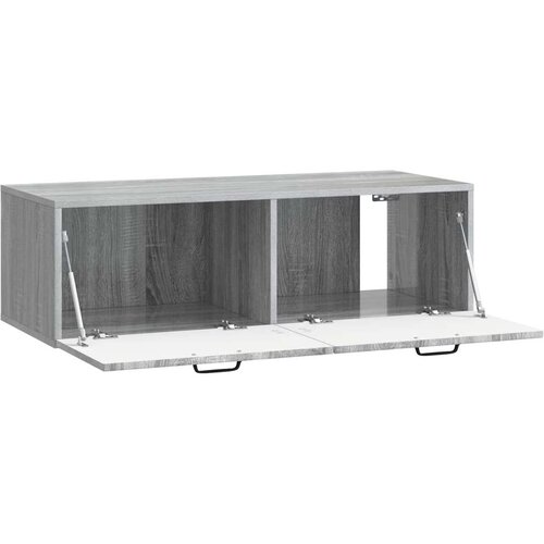  ormar za zid Siva sonoma 98 x 41 x 30 cm Konstruirano drvo Slike