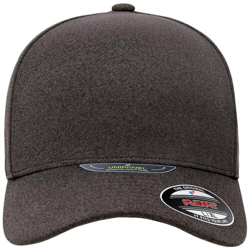 Flexfit Unipanel Melange Cap melangedarkgrey Slike