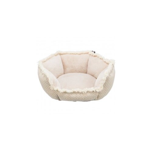 Boho krevet okrugli 65x65cm bež Slike