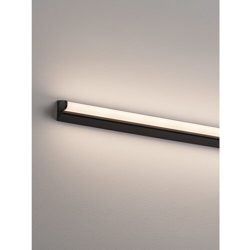 Nova Luce Mat crna LED zidna lampa aluminijska Endo &amp;ndash; Slike