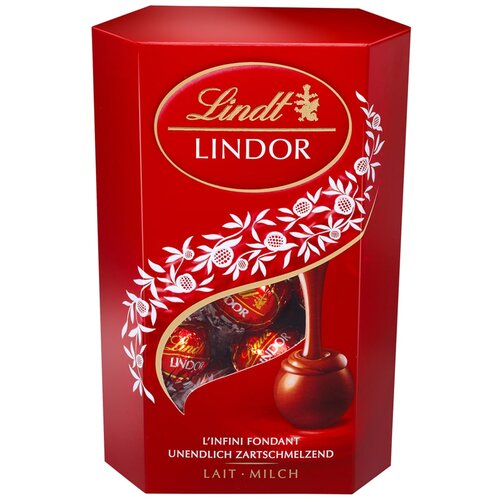 Lindt Bombonjera Cornet Milk Lindor 200g Cene