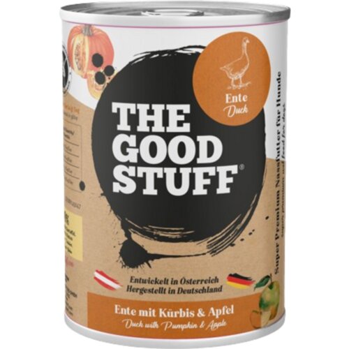The Goodstuff Raca z bučo in jabolki, mokra hrana - 800 g Slike