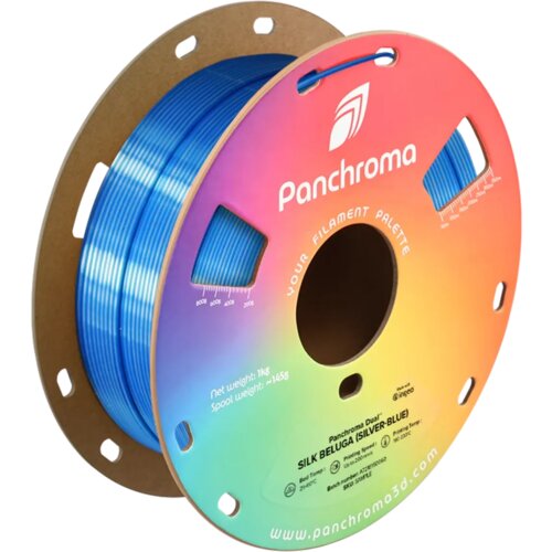 Polymaker Panchroma™ PLA Dual Silk Beluga (Silver-Blue) - 1,75 mm / 1000 g Cijene