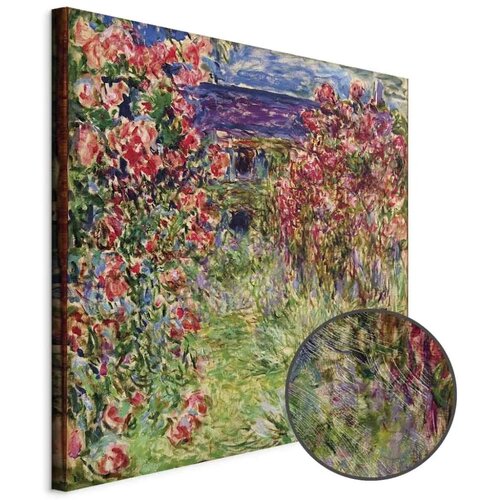  Slika - Claude Monet &ndash; La maison dans les roses 60x60 Premium Print Cijene