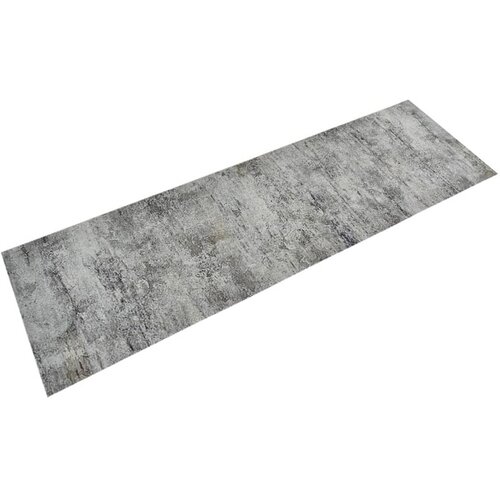 VidaXL Kuhinjska preproga pralna beton 60x180 cm zamet Slike